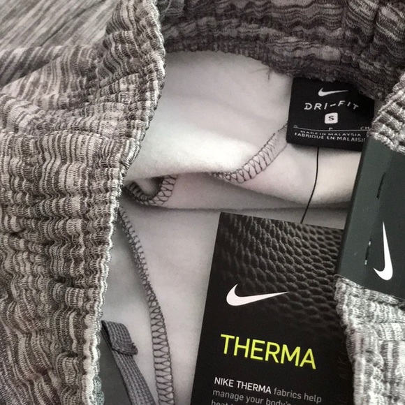 NIKE BOYS YSM DRI-FIT THERMA FLEECE PANTS - Picture 4 of 5